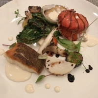 メインのお魚料理(ウェディングフェアでの試食)