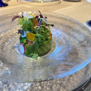 下見でいただいた前菜