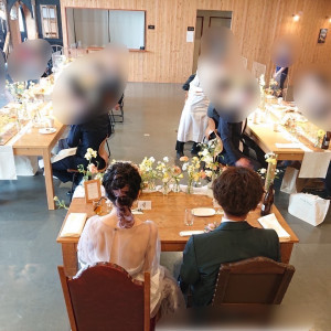 お食事タイム|614586さんのFOLK FOLK Wedding（フォークフォークウエディング）の写真(1433928)