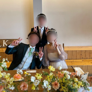 お食事中の写真|614586さんのFOLK FOLK Wedding（フォークフォークウエディング）の写真(1433931)