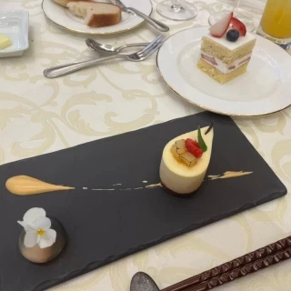 デザートが好評でした