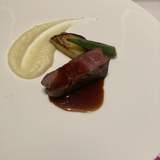 牛のステーキ