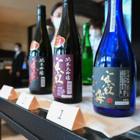 日本酒の特設コーナーを作ってもらいました