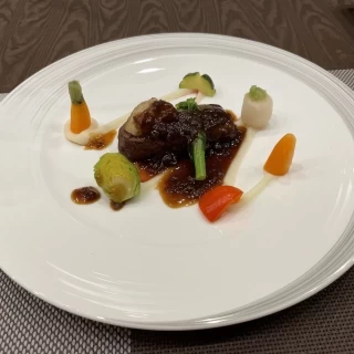 大変美味しく、視覚的にも素敵でした。