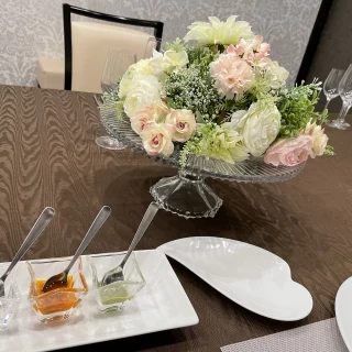 とても綺麗な装飾と料理でした。