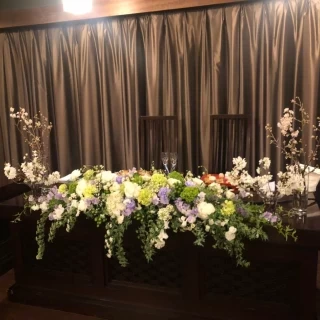新郎新婦席