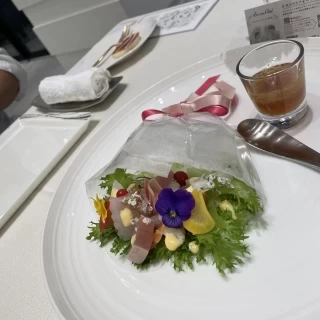 前菜が可愛らしく、美味しい