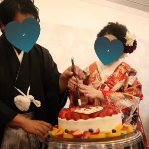 ウェディングケーキ
だるまの目入れ|615041さんのブライダルスクエア ザ・ゼニスの写真(1552811)