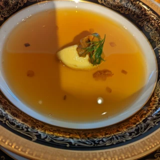 一部メニュー交換したもののスープです