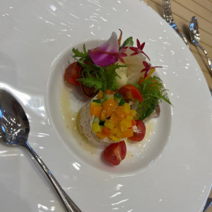 刺身が食べられない方用のサラダ|615116さんのアールベルアンジェ仙台の写真(1436578)