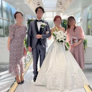 チャペルで撮れる友人との写真