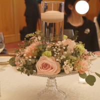 テーブルの装花