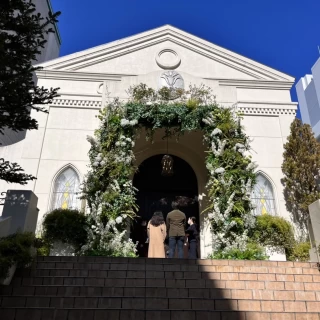 独立チャペル。ここで写真撮影もできます