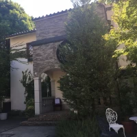 披露宴会場の外観。一戸建ての洋館です。