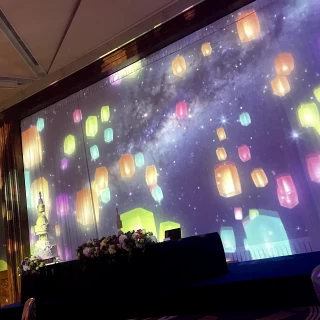 ランタン飛ばしのイメージの映像