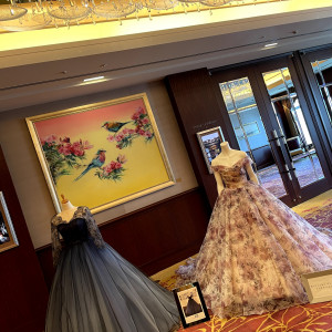ドレスの展示|615385さんのシャングリ・ラ 東京の写真(1450214)