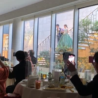 ノヴェルクリスタルはテラスと階段付きです。