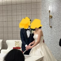 ケーキ入刀です。