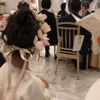 リングガールの花冠です。