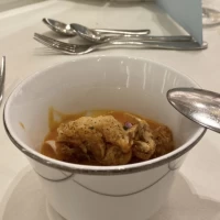 ワタリガニのビスクです。