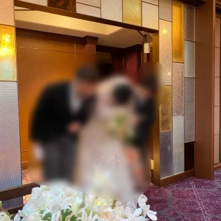 挙式会場の入り口