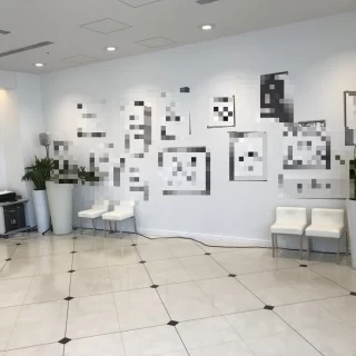 披露宴会場前