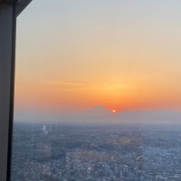 夕方の景色