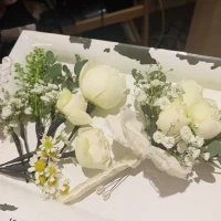 お花屋さんがヘッドパーツを用意してくれます
