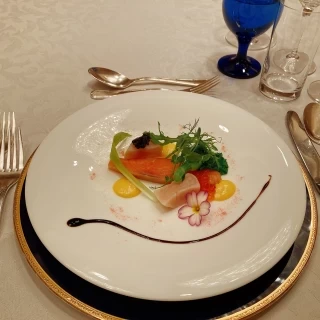 試食で頂いた前菜