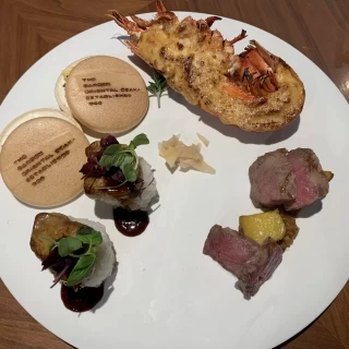 試食プレート