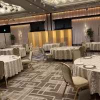 披露宴会場です。