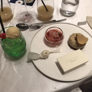 デザート、クリームソーダ