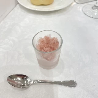お口直しシャーベット