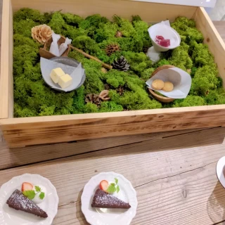 いろんなデザートを試食させてもらいました　全てがキュート