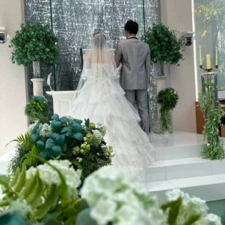 チャペルは、とても綺麗でした