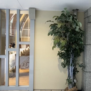 挙式会場の入り口付近