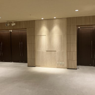 披露宴会場前