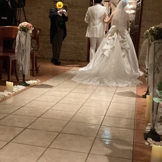 挙式退場