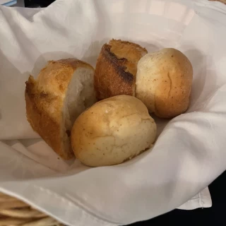 パンに塗るバターがおいしかった。