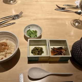 ご飯はとてもおいしかったです