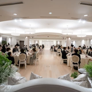 新郎新婦目線のルグランの会場