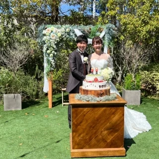 ケーキ入刀