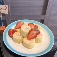 受付後のケーキ