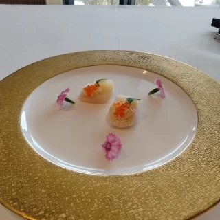 前菜の試食