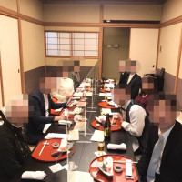 親族のみでのお食事会
『花がすみ』にて。