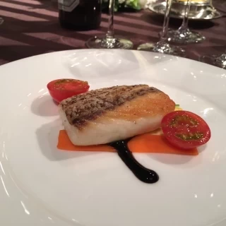 魚料理はさっぱりとしていました