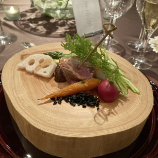 前菜
燻製仕立て