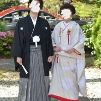 式開始前に写真撮影