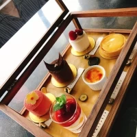 スイーツこんなに出てきました！
全部食べていいそうです！