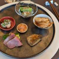 生物のないコース料理、前菜